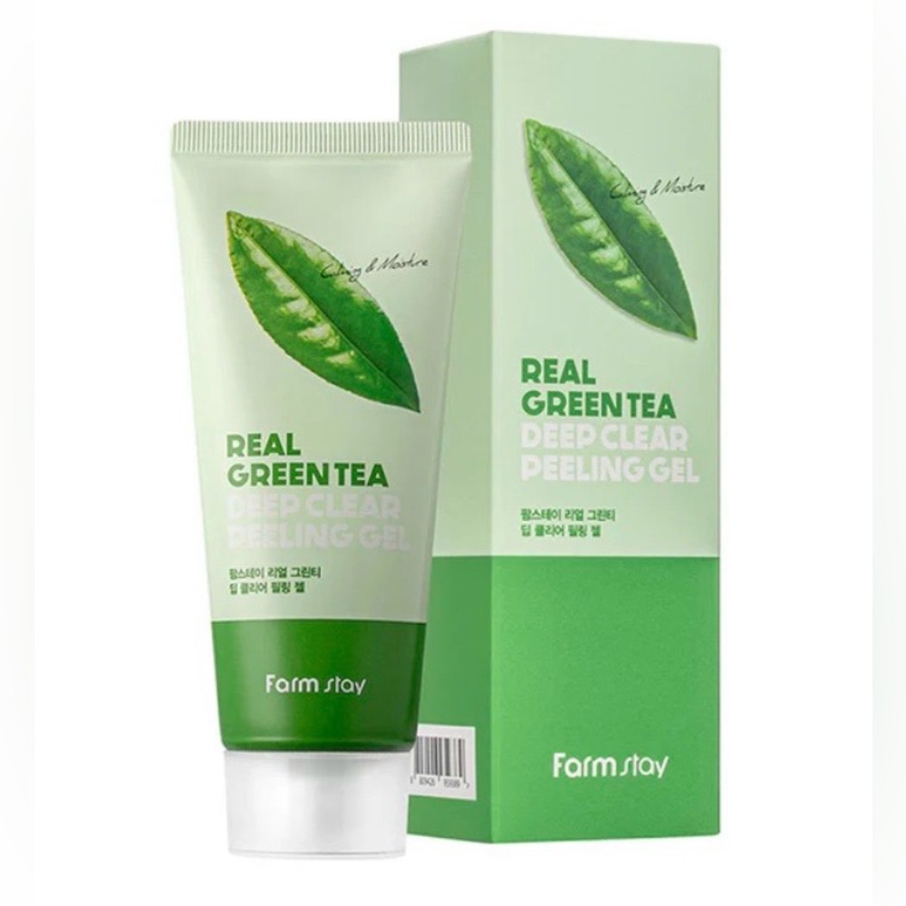 Farmstay Real Green Tea Deep Clear Peeling Gel